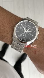 Tissot Couturier Chronograph T035 Siyah Kadran