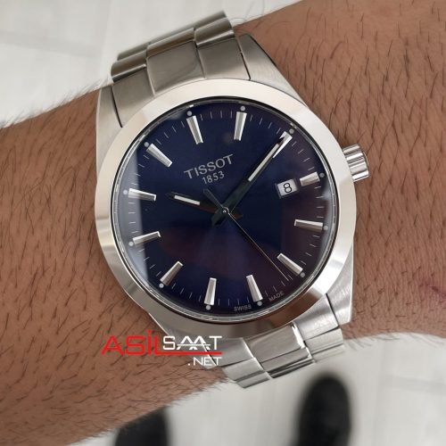 Tissot Gentleman T127 Mavi Swiss ETA Saat