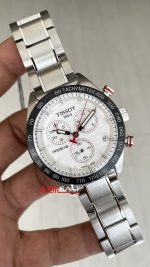 Tissot Prs 516 Cronograph T100 Beyaz Kadran 42mm Swiss ETA Saat