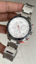 Tissot Prs 516 Cronograph T100 Beyaz Kadran 42mm Swiss ETA Saat