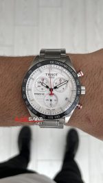 Tissot Prs 516 Cronograph T100 Beyaz Kadran 42mm Swiss ETA Saat