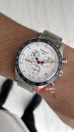 Tissot Prs 516 Cronograph T100 Beyaz Kadran 42mm Swiss ETA Saat
