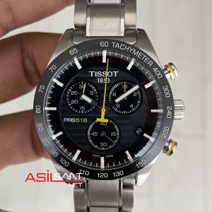 Tissot Prs 516 Cronograph T100 Siyah Kadran 42mm Swiss ETA Saat