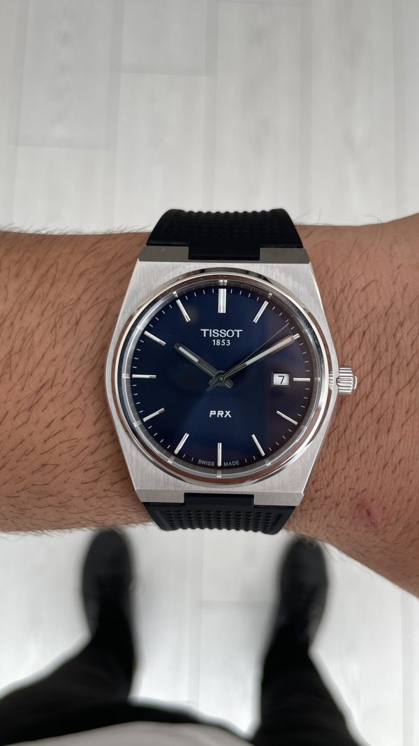 Tissot PRX Mavi Kauçuk T137 40mm Swiss ETA Tissot PRX Mavi Kauçuk T137 40mm Swiss ETA