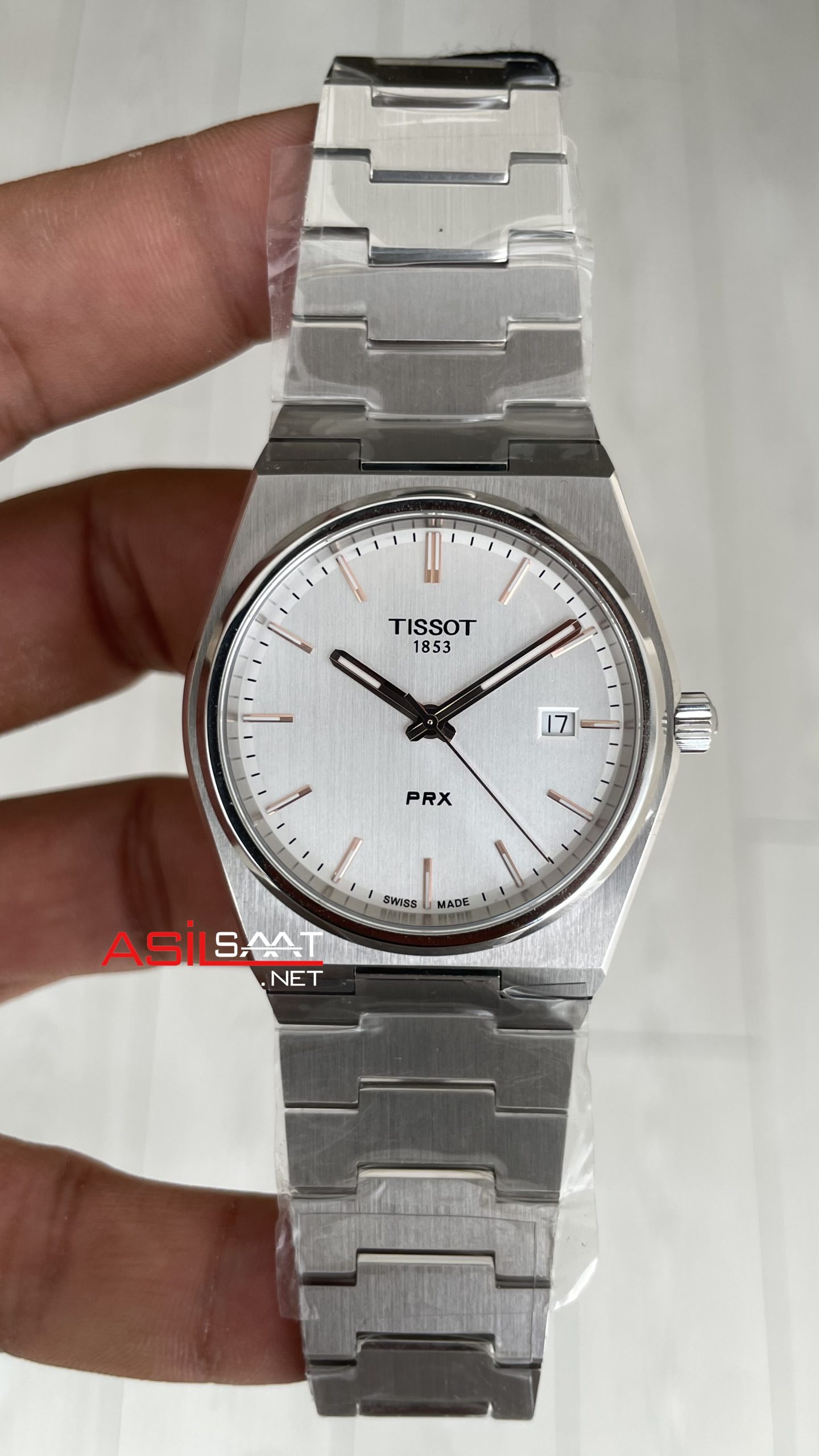 Tissot PRX T137 Beyaz 40mm Erkek Kol Saati Tissot PRX T137 Beyaz 40mm Erkek Kol Saati