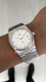 Tissot PRX T137 Beyaz 40mm Erkek Kol Saati