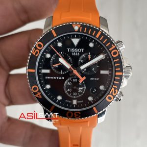 Tissot Seastar 1000 Chronograph 45mm Turuncu