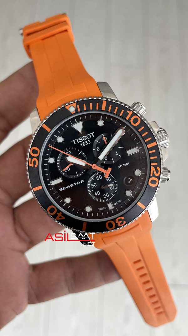 Tissot Seastar 1000 Chronograph 45mm Turuncu Tissot Seastar 1000 Chronograph 45mm Turuncu