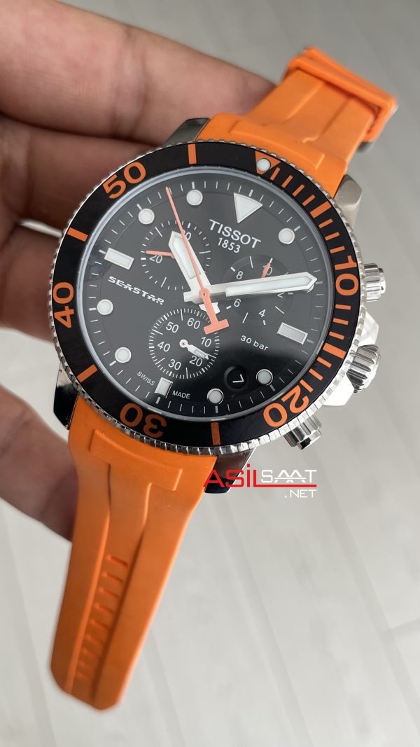 Tissot Seastar 1000 Chronograph 45mm Turuncu Tissot Seastar 1000 Chronograph 45mm Turuncu