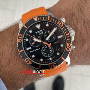 Tissot Seastar 1000 Chronograph 45mm Turuncu