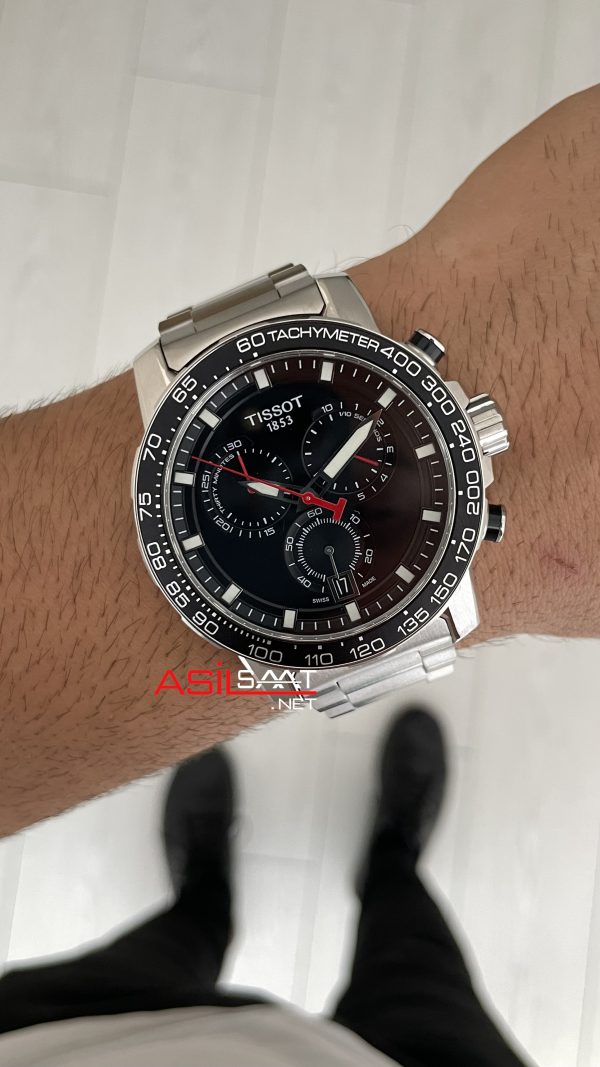 Tissot Supersport Chrono T125 Siyah Kadran