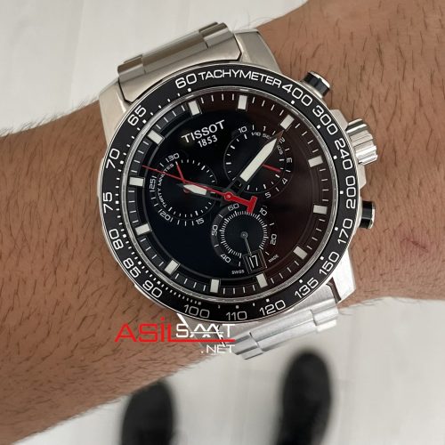 Tissot Supersport Chrono T125 Siyah Kadran
