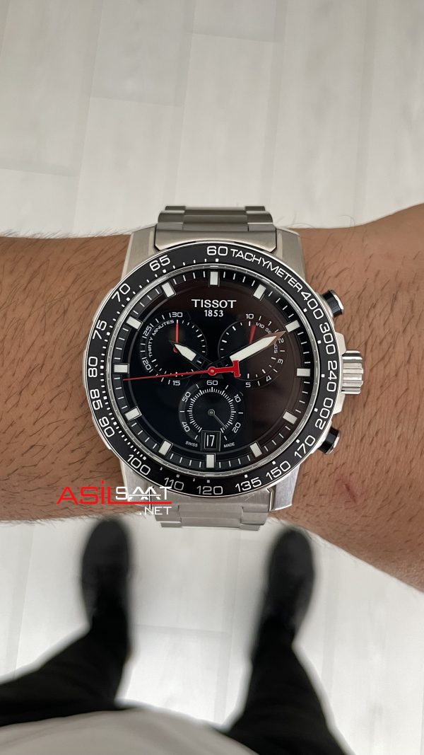 Tissot Supersport Chrono T125 Siyah Kadran