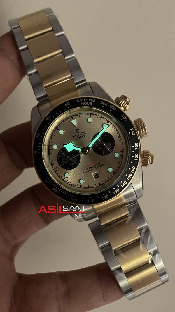 Tudor Black Bay Chrono Champagne Two Tone Gold