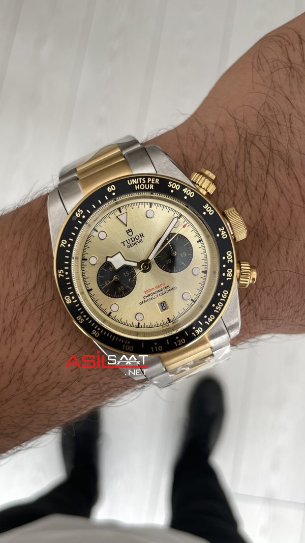 Tudor Black Bay Chrono Champagne Two Tone Gold