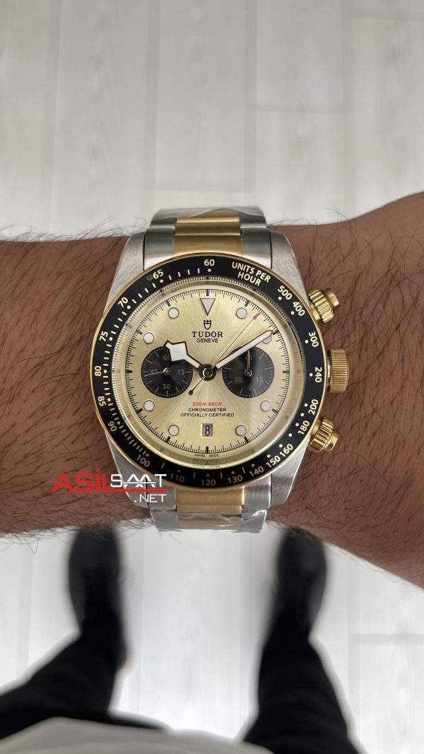 Tudor Black Bay Chrono Champagne Two Tone Gold
