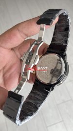 Versace Greca Black PVD Chronograph Siyah Kadran 43mm Replika Saat