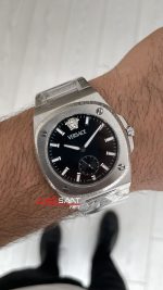 Versace Tolomeo Siyah 40mm Replika Saat