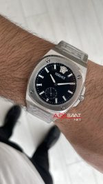 Versace Tolomeo Siyah 40mm Replika Saat