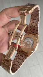 Audemars Piguet Royal Oak 15400R Mavi Kadran 41mm Rosegold Swiss ETA Saat ZF Factory
