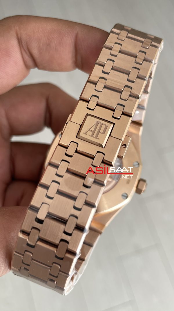 Audemars Piguet Royal Oak 15400R Mavi Kadran 41mm Rosegold Swiss ETA Saat ZF Factory