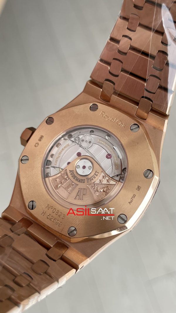 Audemars Piguet Royal Oak 15400R Mavi Kadran 41mm Rosegold Swiss ETA Saat ZF Factory