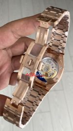 Audemars Piguet Royal Oak 15510 Mavi Kadran Rose Gold 50th Anniversary 41mm ZF Factory Swiss ETA Saat