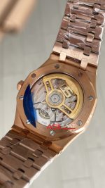 Audemars Piguet Royal Oak 15510 Siyah Kadran Rose Gold 50th Anniversary 41mm ZF Factory Swiss ETA Saat