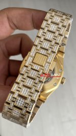 Audemars Piguet Royal Oak Diamond 41mm Gold Replika Saat