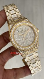 Audemars Piguet Royal Oak Diamond 41mm Gold Replika Saat