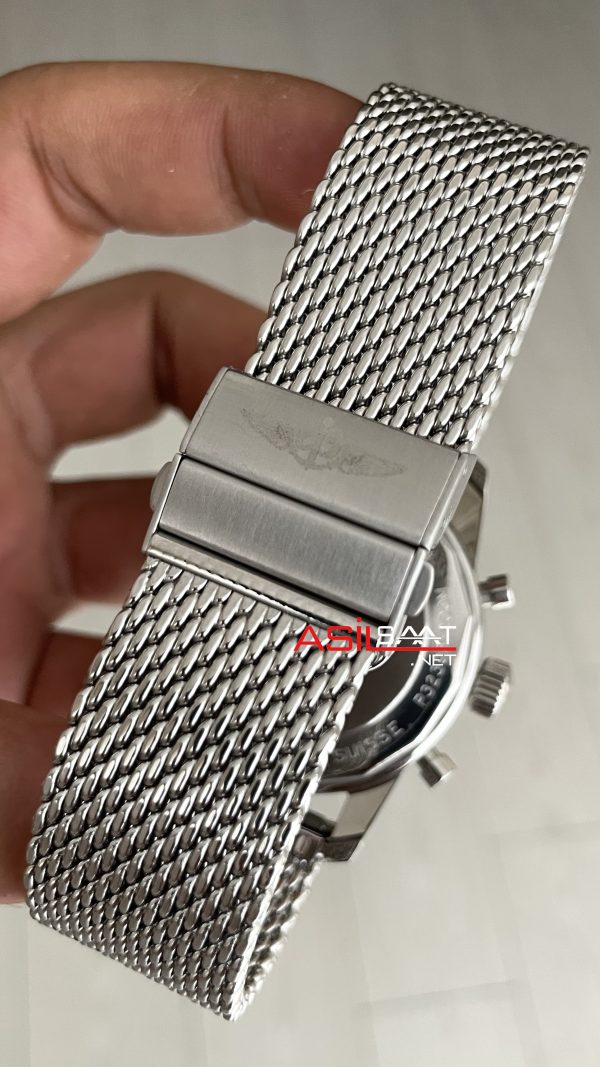 Breitling Ford Mustang Top Time B01 Yeşil Kadran AB017 Silver 41mm Replika Saat Breitling Ford Mustang Top Time B01 Yeşil Kadran AB017 Silver 41mm Replika Saat
