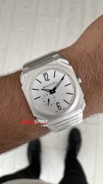 Bulgari Octo Finissimo Extra Thin Titanium White 102713 BV Factory Super Clone Swiss ETA Saat