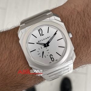 Bulgari Octo Finissimo Extra Thin Titanium White 102713 BV Factory Super Clone Swiss ETA Saat