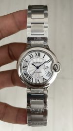 Cartier Ballon Bleu Beyaz W6920046 Silver 36mm