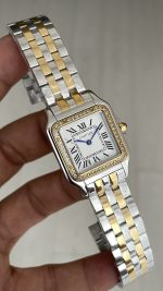 Cartier Panthere Medium W2PN0007 Diamond Two Tone Gold 27mm Kadın Kol Saati