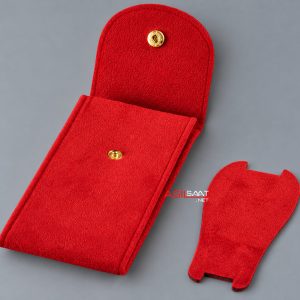 Cartier Saat Süet Kılıfı Kırmızı