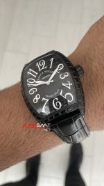 Franck Muller Casablanca Black Croco 40mm Replika Saat