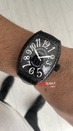Franck Muller Casablanca Black Croco 40mm Replika Saat