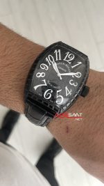 Franck Muller Casablanca Black Croco 40mm Replika Saat