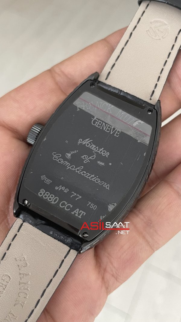 Franck Muller Casablanca Black Croco 40mm Replika Saat Franck Muller Casablanca Black Croco 40mm Replika Saat