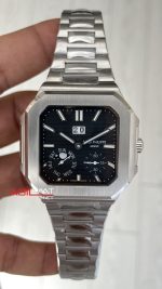 Patek Philippe Cubitus 5822P Date Day Moon Phase 45mm Silver Siyah Kadran