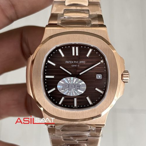 Patek Philippe Nautilus 5711 Chocolate Rosegold 40mm Kahverengi Kadrarn PP Factory