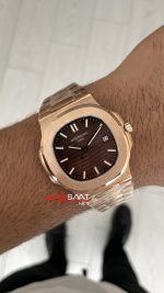 Patek Philippe Nautilus 5711 Chocolate Rosegold 40mm Kahverengi Kadrarn PP Factory
