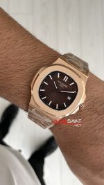 Patek Philippe Nautilus 5711 Chocolate Rosegold 40mm Kahverengi Kadrarn PP Factory