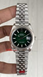 Rolex Datejust Ombre Green 126334 Jubilee 41mm Yeşil Kadran VS Factory V2 | Tungsten 18K | DD3235 | High Weight | Super Clone Swiss ETA Saat