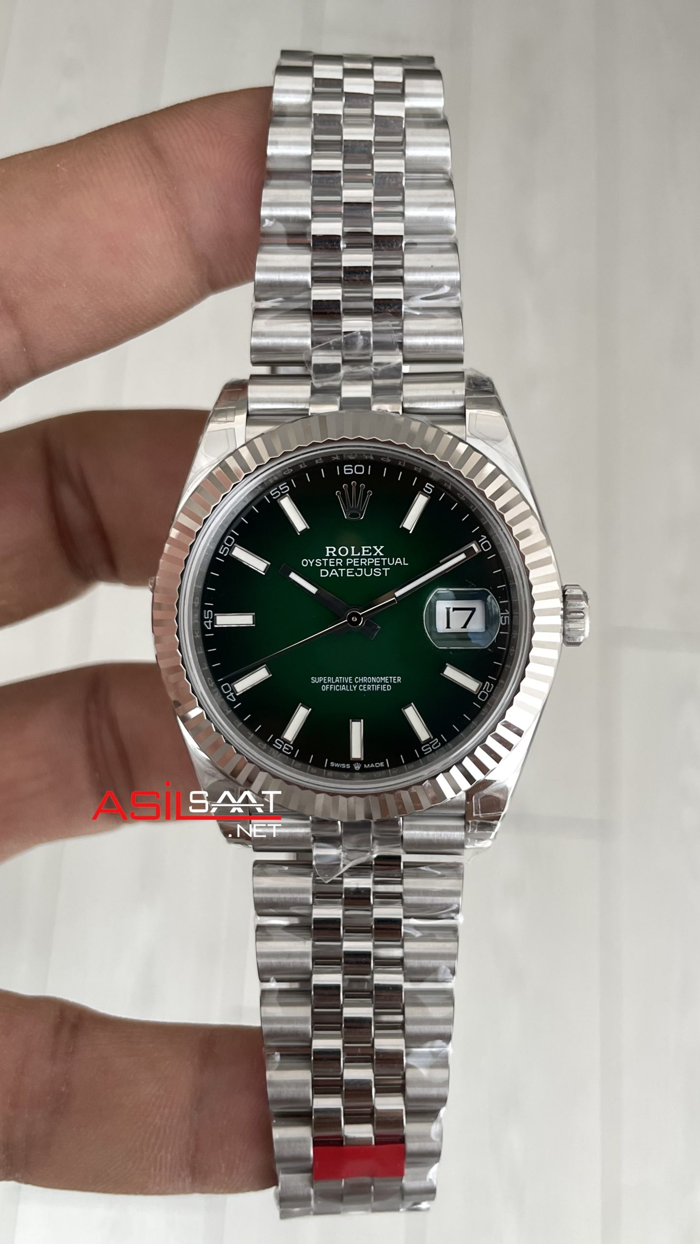 Rolex Datejust Ombre Green 126334 Jubilee 41mm Yeşil Kadran VS Factory V2 | Tungsten 18K | DD3235 | High Weight | Super Clone Swiss ETA Saat Rolex Datejust Ombre Green 126334 Jubilee 41mm Yeşil Kadran VS Factory V2 | Tungsten 18K | DD3235 | High Weight | Super Clone Swiss ETA Saat