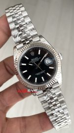 Rolex Datejust Siyah 126334 Jubilee 41mm VS Factory V2 | Tungsten 18K | DD3235 | High Weight | Super Clone Swiss ETA Saat