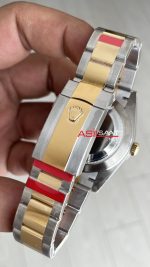 Rolex Datejust Siyah 126334 Oyster 41mm Two Tone Gold VS Factory V2 | Tungsten 18K | DD3235 | High Weight | Super Clone Swiss ETA Saat