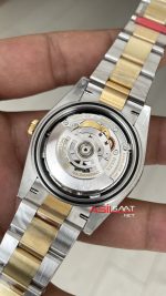 Rolex Datejust Siyah 126334 Oyster 41mm Two Tone Gold VS Factory V2 | Tungsten 18K | DD3235 | High Weight | Super Clone Swiss ETA Saat