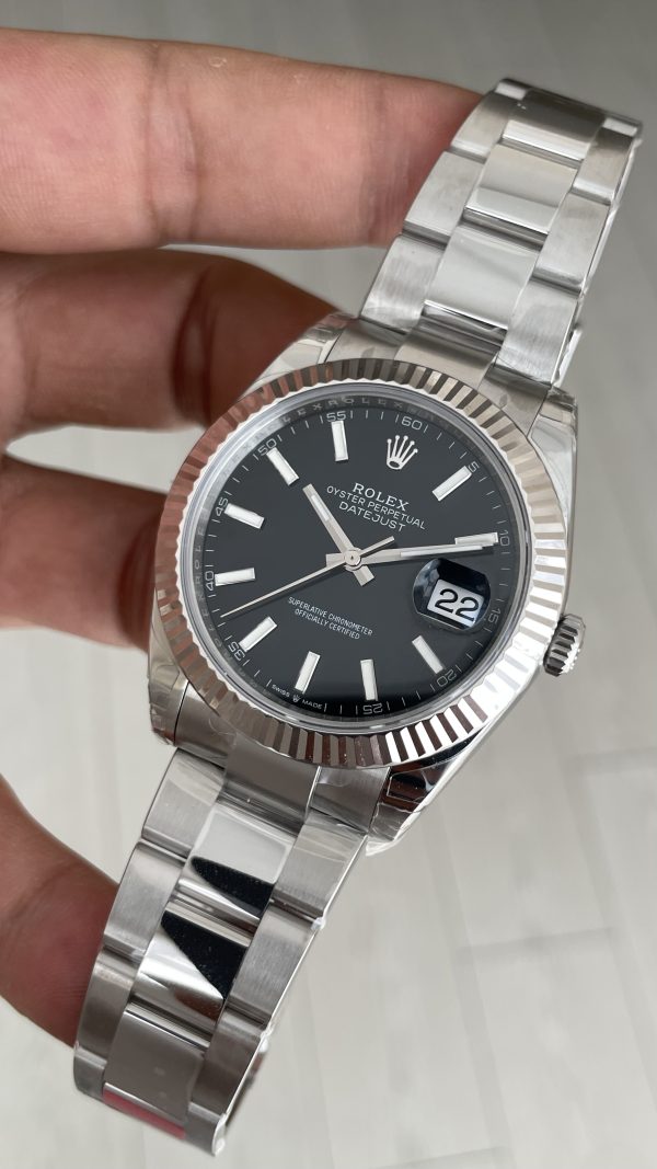 Rolex Datejust Siyah 126334 Oyster 41mm VS Factory V2 | Tungsten 18K | DD3235 | High Weight | Super Clone Swiss ETA Saat Rolex Datejust Siyah 126334 Oyster 41mm VS Factory V2 | Tungsten 18K | DD3235 | High Weight | Super Clone Swiss ETA Saat